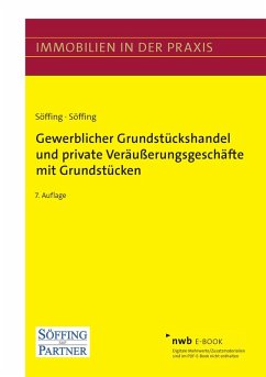 Cover Gewerblicher Grundstückshandel und private Veräußerungsgeschäfte mit Grundstücken (eBook, PDF)
