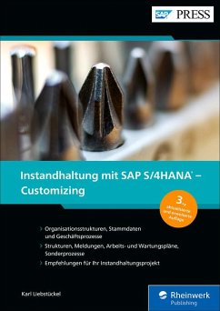 Instandhaltung mit SAP S/4HANA - Customizing (eBook, PDF) - Liebstückel, Karl