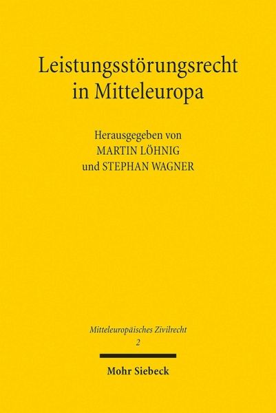 Leistungsstörungsrecht in Mitteleuropa (eBook, PDF)