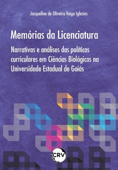 Cover Memórias da licenciatura (eBook, ePUB)