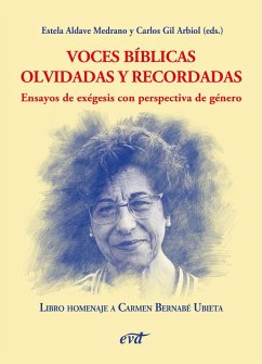 Cover Voces bíblicas olvidadas y recordadas. Ensayos de exégesis con perspectiva de género (eBook, ePUB)