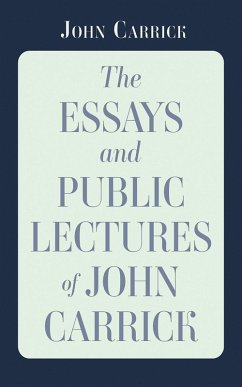 The Essays and Public Lectures of John Carrick (eBook, ePUB)