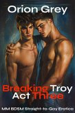 Breaking Troy: Act 3 [MM BDSM Straight-to-Gay Erotica] (eBook, ePUB)