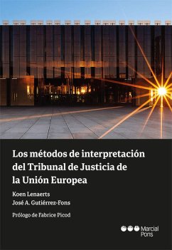 Cover Los métodos de interpretación del Tribunal de Justicia de la Unión Europea (eBook, PDF)