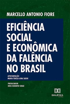 Cover Eficiência Social e Econômica da Falência no Brasil (eBook, ePUB)