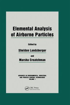 Cover Elemental Analysis of Airborne Particles (eBook, PDF)