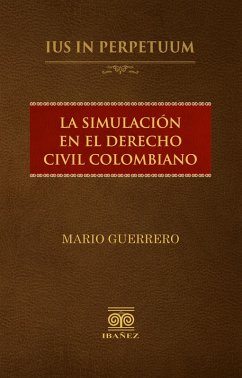 Cover La simulación en el derecho civil colombiano (eBook, PDF)