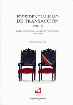Cover Presidencialismo de transacción Vol. II (eBook, PDF)