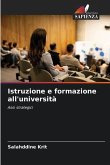 Istruzione e formazione all'università