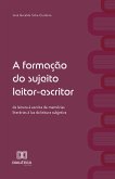 A formação do sujeito leitor-escritor (eBook, ePUB)