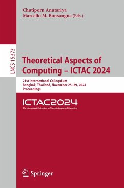 Theoretical Aspects of Computing - ICTAC 2024 (eBook, PDF)