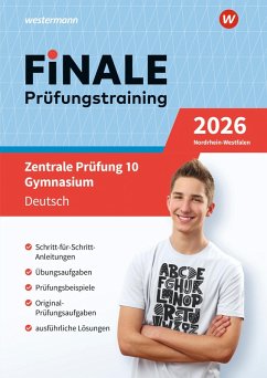 Cover FiNALE Prüfungstraining Zentrale Prüfung 10. Gymnasium Nordrhein-Westfalen. Deutsch 2026