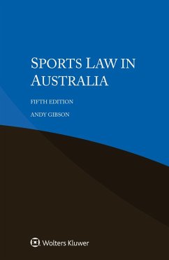 Sports Law in Australia (eBook, ePUB) - Gibson, Andy