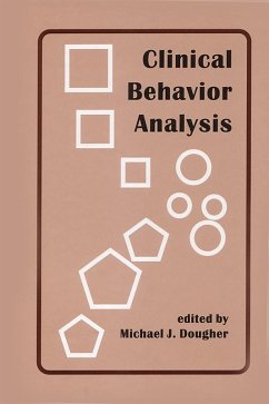Cover Clinical Behavior Analysis (eBook, ePUB)