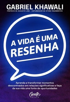 Cover A vida é uma resenha (eBook, ePUB)