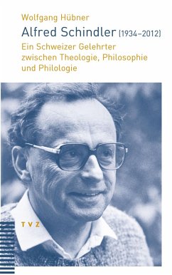 Alfred Schindler (1934-2012) (eBook, PDF) - Hübner, Wolfgang