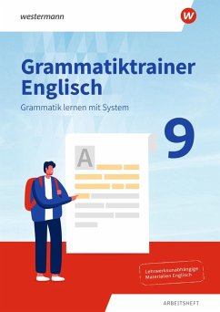 Cover Grammatiktrainer Englisch 9. Arbeitsheft. Grammatik lernen mit System