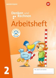 Cover Denken und Rechnen 2. Arbeitsheft mit interaktiven Übungen. Für Grundschulen in den östlichen Bundesländern