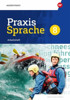 Cover Praxis Sprache 8. Arbeitsheft. Für Baden-Württemberg