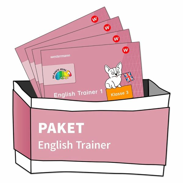 DIE BUNTE REIHE - Englisch. Paket: English Trainer, Klasse 3/4 (4 Hefte)