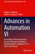 Advances in Automation VI - Bild 1