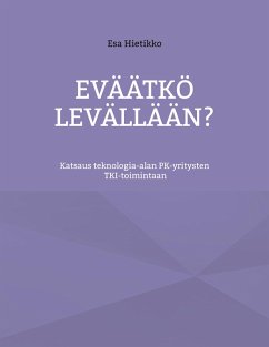Cover Eväätkö levällään?