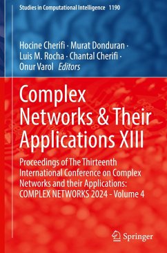 Cover Complex Networks & Their Applications XIII