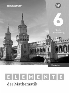 Cover Elemente der Mathematik SI 6. Lösungen. Für Berlin und Brandenburg