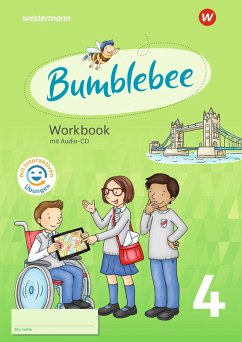 Cover Bumblebee 4. Workbook mit Interaktiven Übungen. Für das 3. / 4. Schuljahr