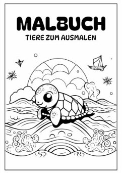 Cover Malbuch Ausmalbilder Tiere