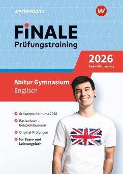Cover FiNALE Prüfungstraining Abitur Baden-Württemberg. Englisch 2026