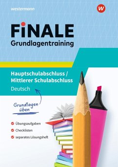 FiNALE Prüfungstraining - Hauptschulabschluss, Mittlerer Schulabschluss. Grundlagentraining Deutsch - Bäumler, Kathrin;Feinauer, Christine;Menges , Lena