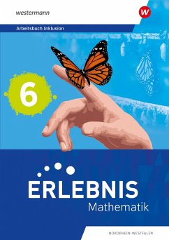 Cover Erlebnis Mathematik 6. Arbeitsbuch Inklusion 5. Nordrhein-Westfalen