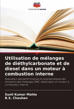 Cover Utilisation de mélanges de diéthylcarbonate et de diesel dans un moteur à combustion interne
