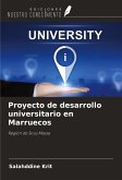 Proyecto de desarrollo universitario en Marruecos Proyecto de desarrollo universitario en Marruecos