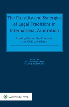 Cover Plurality and Synergies of Legal Traditions in International Arbitration (eBook, PDF)