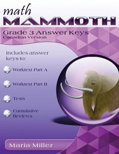 Cover Math Mammoth Grade 3 Answer Keys, Canadian Version