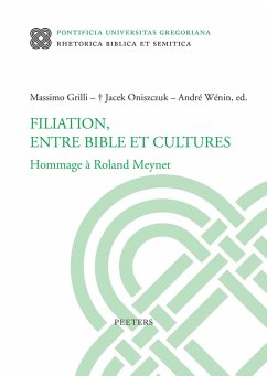 Cover Filiation, entre Bible et cultures (eBook, PDF)