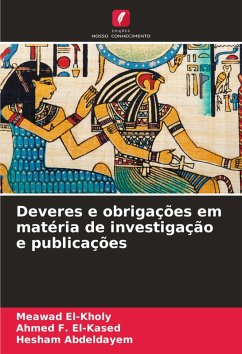 Cover Deveres e obrigações em matéria de investigação e publicações