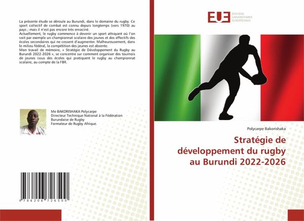 Stratégie de développement du rugby au Burundi 2022-2026