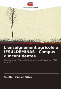 Cover L'enseignement agricole à IFSULDEMINAS - Campus d'Inconfidentes