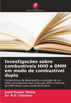 Investigações sobre combustíveis HHO e DMM em modo de combustível duplo - Mahla, Sunil Kumar;Chauhan, Dr. B.S.