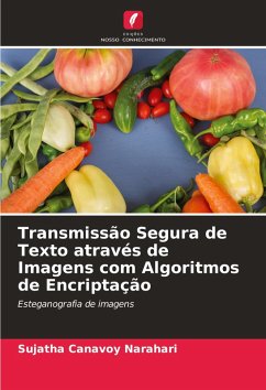 Cover Transmissão Segura de Texto através de Imagens com Algoritmos de Encriptação