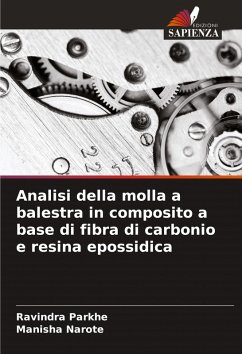 Cover Analisi della molla a balestra in composito a base di fibra di carbonio e resina epossidica