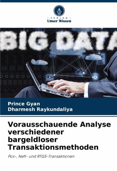 Cover Vorausschauende Analyse verschiedener bargeldloser Transaktionsmethoden