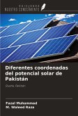 Diferentes coordenadas del potencial solar de Pakistán Diferentes coordenadas del potencial solar de Pakistán