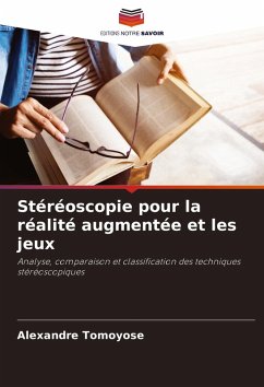 Cover Stéréoscopie pour la réalité augmentée et les jeux
