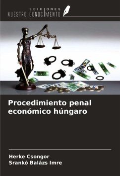 Cover Procedimiento penal económico húngaro