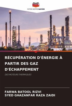 Cover RÉCUPÉRATION D'ÉNERGIE À PARTIR DES GAZ D'ÉCHAPPEMENT