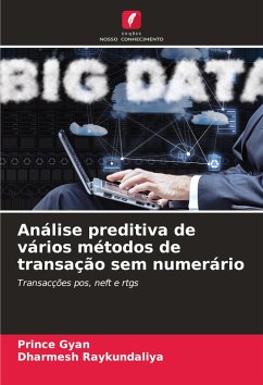Cover Análise preditiva de vários métodos de transação sem numerário